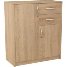 matkam Kommode 74 x 85 x 35 cm Sonoma Eiche