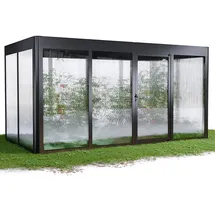 sunelements SunGarden Select Gewächshaus Aluminium Anthrazit SDP 10 mm 24,00 m2