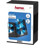 Hama DVD Triple Box Slim Line 3-fach (5er-Pack)