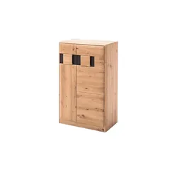 Schuhschrank  Mehna , holzfarben , Maße (cm): B: 66 H: 105 T: 38