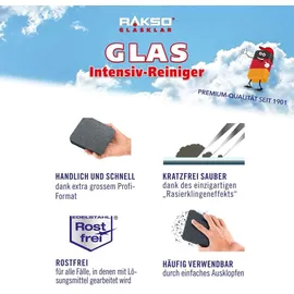 RAKSO Edelstahlschwamm extrafein 2 St.