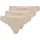 Only T-String ONLTRACY BONDED THONG NOOS 3-PK (Packung, 3-St) beige XL (42)