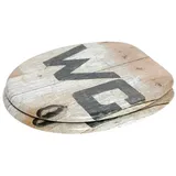 Sanilo WC-Sitz Old Style Braun