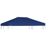 vidaXL Pavillondach 310 g/m2 4x3 m Blau