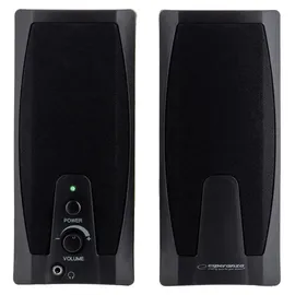 Perfect Choice Esperanza EP110, 2-Wege, Kabelgebunden, 6 W, Schwarz
