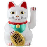 Freak Scene Superfreak Glückskatze - Maneki-Neko - Winkekatze - 15 cm - weiß