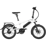 Riese & Müller Riese - Müller Tinker2 vario black matt 2023 20" Zoll 545Wh Enviolo - crytsal white - Unisize