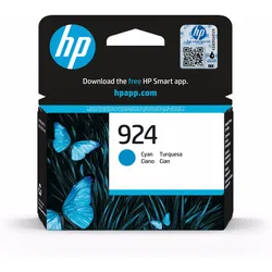 HP 924 4K0U3NE Original Druckerpatrone Cyan Druckertinte