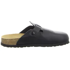 Natural sense Clogs Tieffußbett black für Herren, schwarz 37 EU - Schwarz - 37
