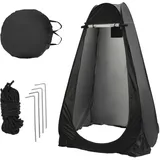 ARATERVIO Pop-Up Toilettenzelt – Tragbares Dusch- & Umkleidezelt mit UV-Schutz – Mobiles WC Zelt für Camping, Strand & Outdoor – Inklusive Tragetasche