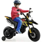 Costway Kinder Elektro Motorrad schwarz (12V)