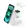 Belkin UltraCharge 3 in 1 Ladestation mit Qi2.2, 25W, Ladegerät MagSafe Kompatibel, Induktive Ladestation für iPhone 17, iPhone Air, Apple Watch, AirPods, Pixelsnap, mit 45-W-Adapter – Weiß