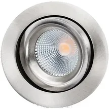 sg armaturen a/s LED Einbaustrahler 7W Stahl 560lm 3000K schwenkbar