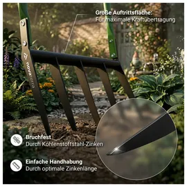 Novaterra Spatengabel NovaTerra 5 Zinken