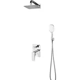 Omnires PARMA Duschsystem, Einhebelmischer, SYSPM10CR,