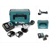 Makita DGA 517 RMJ Akku Winkelschleifer 18 V 125 mm Brushless + 2x Akku 4,0 Ah + Ladegerät + Makpac