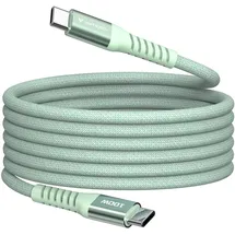 Verbatim Sync&Charge 100W 120cm USB-C/USB-C Magnetic grün 31855