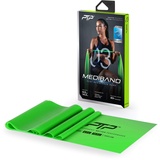 PTP Unisex – Erwachsene Medi Fitness Bänder, grün, 150 x 15 cm