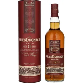 Glendronach 12 Years Old Original Single Malt Scotch 43% vol 0,7 l Geschenkbox