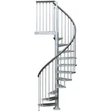 DOLLE Außentreppe Gardenspin 266,5-305,5 cm Metall