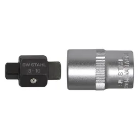 SWSTAHL Öldienst-Steckschlüssel 1/2', 8 mm, 10 mm -tlg.