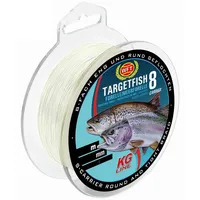 WFT Angelschnur Target Fish 8 Forelle/Meerforelle (semi-transparent), semi-transparent, &