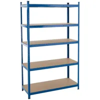 Estexo Steckregal Kellerregal Werkstattregal 200x120x50 Schwerlastregal Blau 875kg