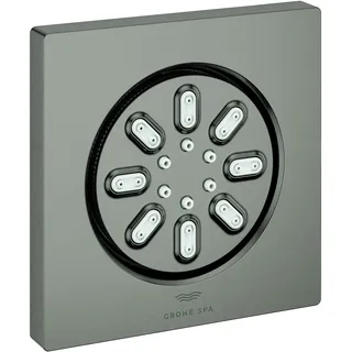 Grohe Rainshower Aqua Seitenbrause, 2 Strahlarten, eckig - hard graphite gebürstet 26802AL0