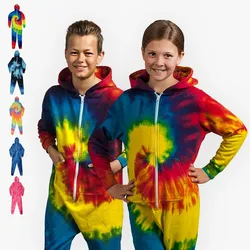 Colortone - Kinder Batik Jumpsuit 'Swirl'