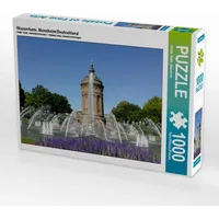 Calvendo Wasserturm, Mannheim/Deutschland Puzzle