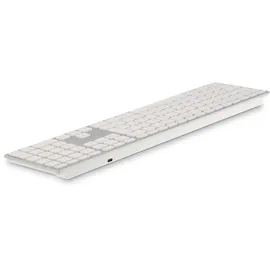 LMP 19102 - Volle Größe (100%) - Bluetooth - QWERTZ - SilberWireless Keyboard