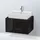 Duravit L-Cube 72x54,7cm, sw hgl, f Kons, 2 Schubkästen