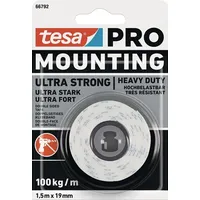 Tesa Montageband Mounting PRO Ultra Strong 66792 weiß L.1,5m