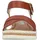 Rieker Keilsandalette Damen Cognac 43