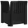 vidaXL 1-Sitzer Sessel Rattan-Look PP Anthrazit