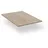 Blumfeldt Tischplatte Holz Arbeitsplatte Holzplatte 120x80 Industriedesign Minimalistische