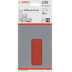 Bosch Schleifblatt C 430 Holz + Lack 93x186MM Körnung 120 10 St.