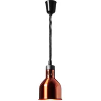 Royal Catering Wärmelampe Messing-Optik höhenverstellbar 17.6 x 17.6 x 26 cm Stahl -