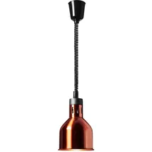 Royal Catering Wärmelampe Messing-Optik höhenverstellbar 17.6 x 17.6 x 26 cm Stahl -
