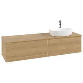 Villeroy & Boch Waschtischunterschrank 160 x 36 x 50 cm Eiche