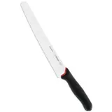 Giesser Universalmesser 25 cm, Wellenschliff, schwarz,