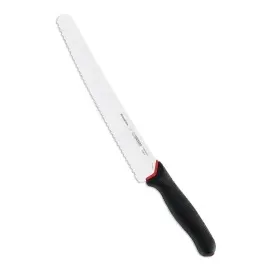 Giesser Universalmesser 25 cm, Wellenschliff, schwarz,
