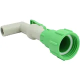 Graf IBC Kugelhahn 1 Zoll mit Verdrehschutzadapter S 60 x 6