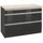 kochstation Unterschrank KS-Ohio 120 x 0 x 0 cm Grau