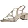 TAMARIS Blockabsatz-Sandalette Damen Gold 40