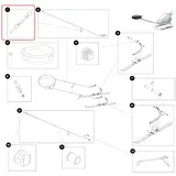 Thule Chariot Strap - Sicherungsstift mit Ring 2002-