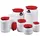 curtec deutschland gmbh Weithalsfass 20,0 l weiß mit rotem Deckel Ø 203 mm