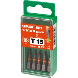 SPAX Bit T-STAR plus T15 6,4 x 25 mm in der Dose