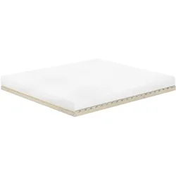 Erst-Holz Niederflurbett metallfrei 180x200 Futon metallfreier Lattenrost, Fichte unbehandelt V-60.97-18mit Matratze
