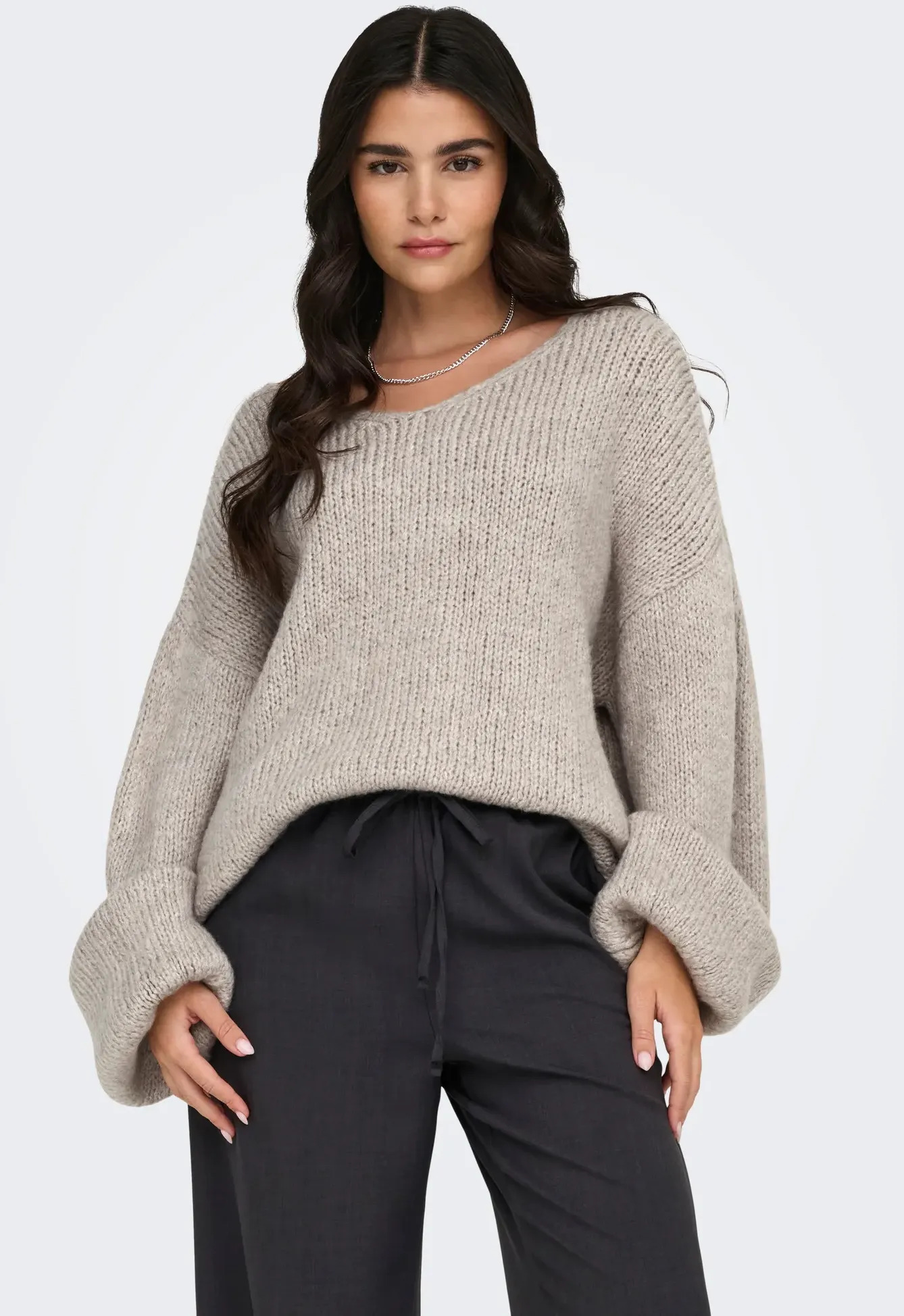 V-Ausschnitt-Pullover JDY 
